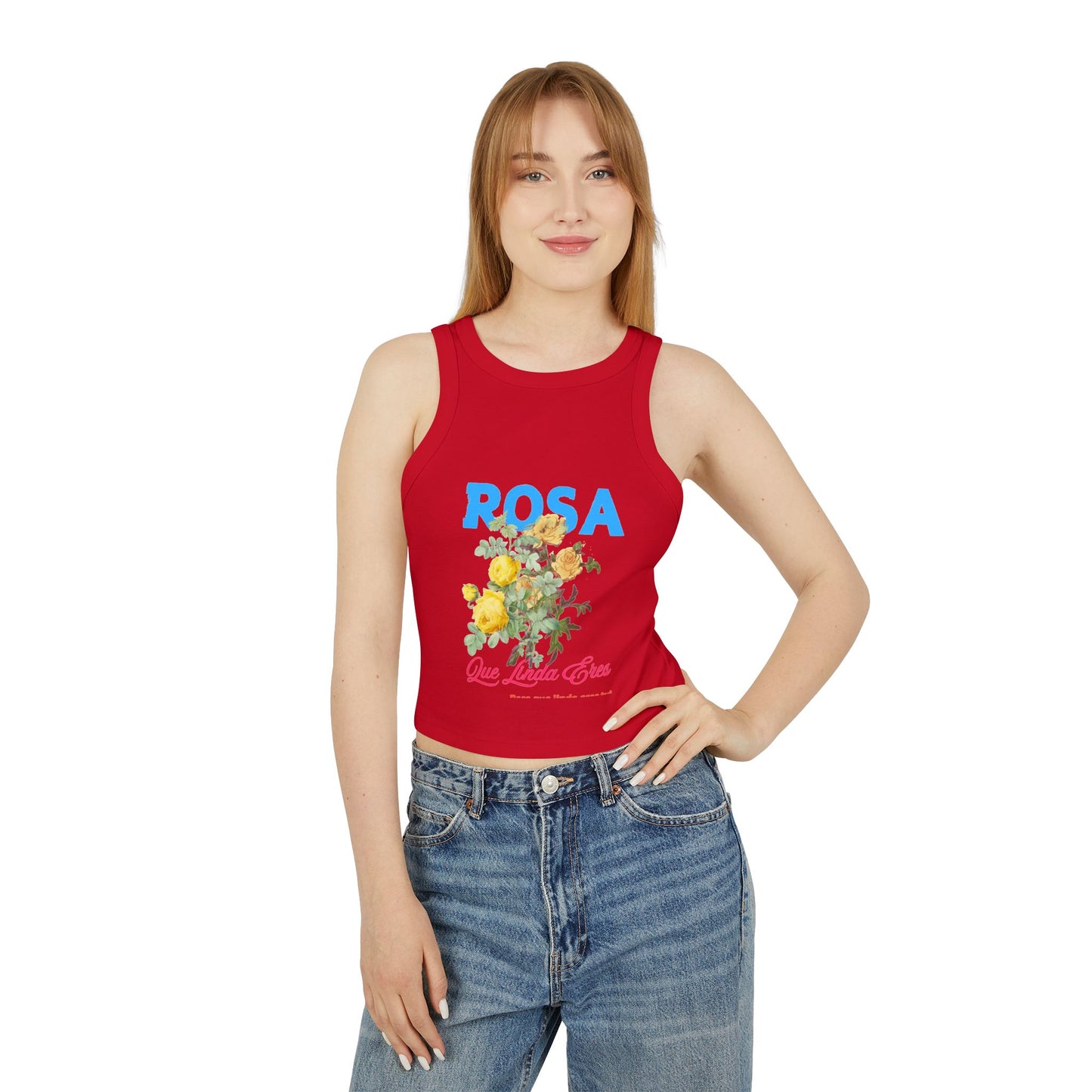 Women's Micro Rib Racer Tank Top