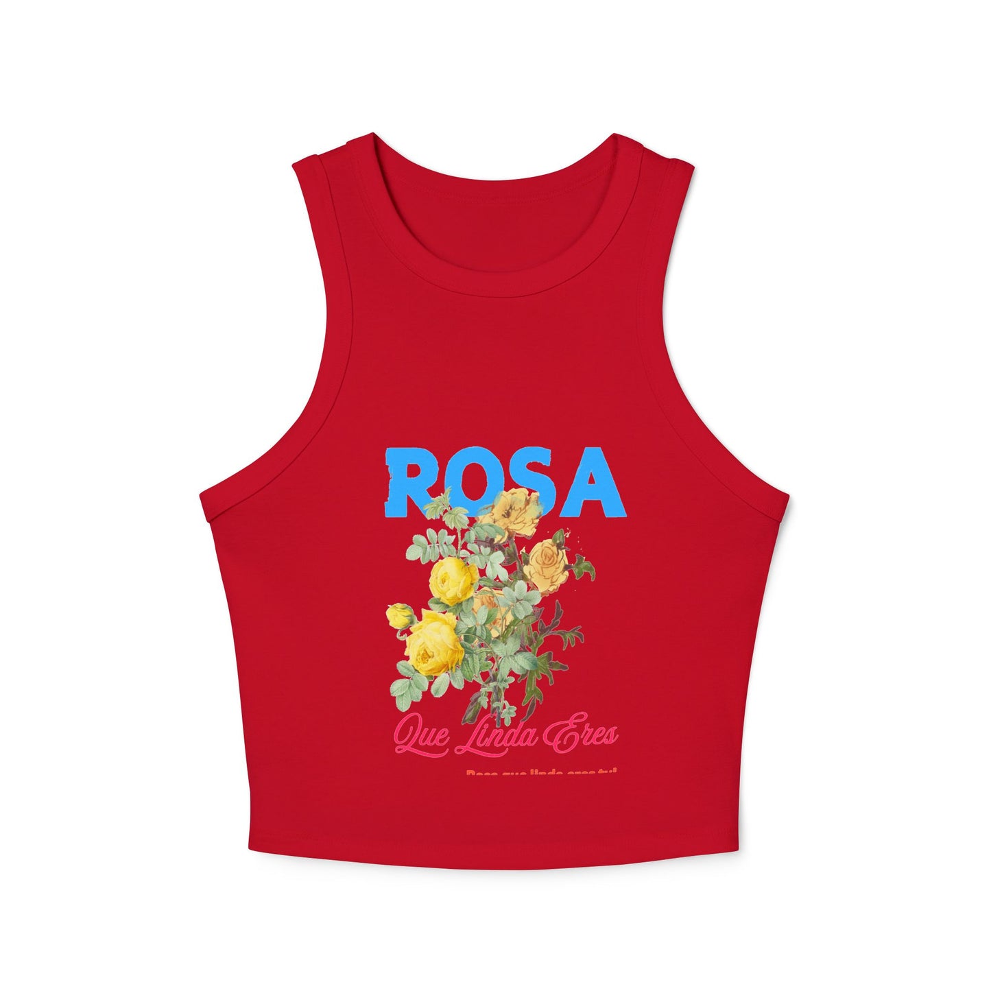 Women's Micro Rib Racer Tank Top
