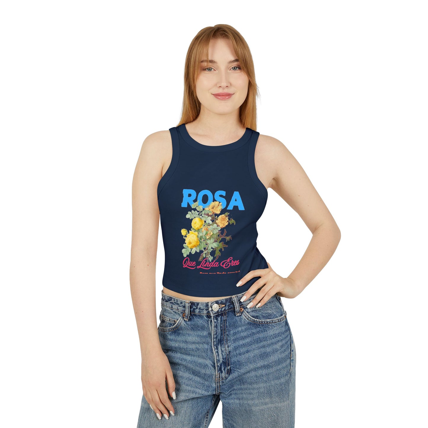 Women's Micro Rib Racer Tank Top