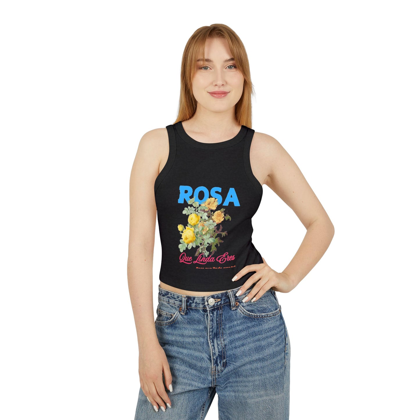 Women's Micro Rib Racer Tank Top