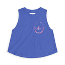 Juliet Floral Crop Top — Personalized Women's Summer Tank