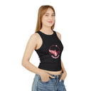 Juliet Floral Postcards Women's Racer Tank