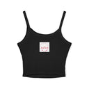 Spaghetti Strap Tank Top Juliet Floral Design