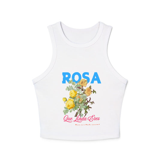Women's Micro Rib Racer Tank Top