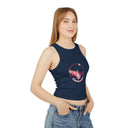 Juliet Floral Postcards Women's Racer Tank