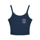 Spaghetti Strap Tank Top Juliet Floral Design