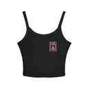 Spaghetti Strap Tank Top Juliet Floral Design