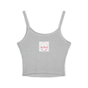 Spaghetti Strap Tank Top Juliet Floral Design