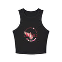Juliet Floral Postcards Women's Racer Tank